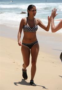 Nicole Scherzinger in a bikini