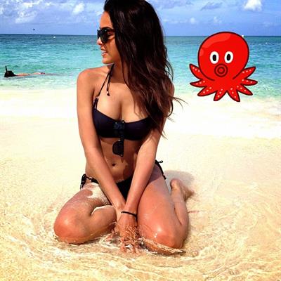 Lisa Ramos in a bikini