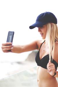 Ava Sambora in a bikini