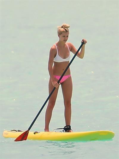 Ava Sambora in a bikini