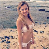 Ava Sambora in a bikini