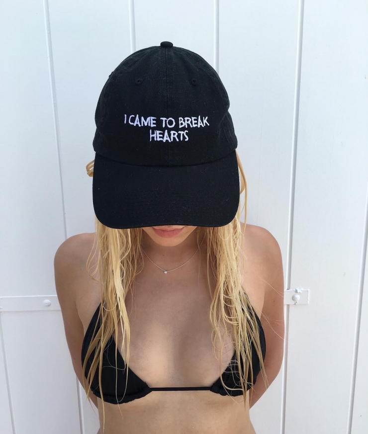 Ava Sambora in a bikini