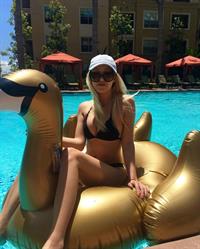 Ava Sambora in a bikini