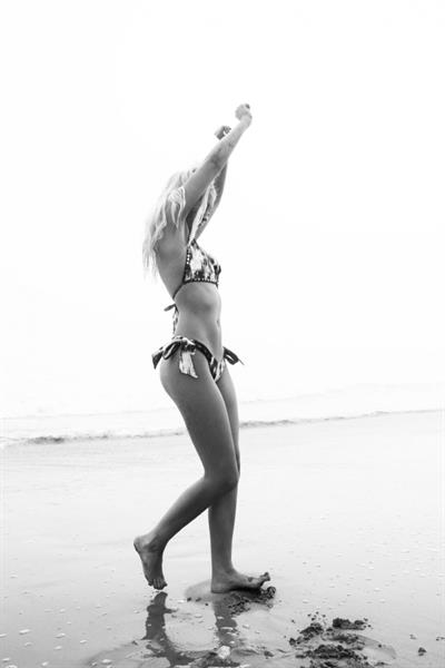 Ava Sambora in a bikini