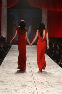 Kendall Jenner The Heart Truth 2013 fashion show in NYC 2/6/13 