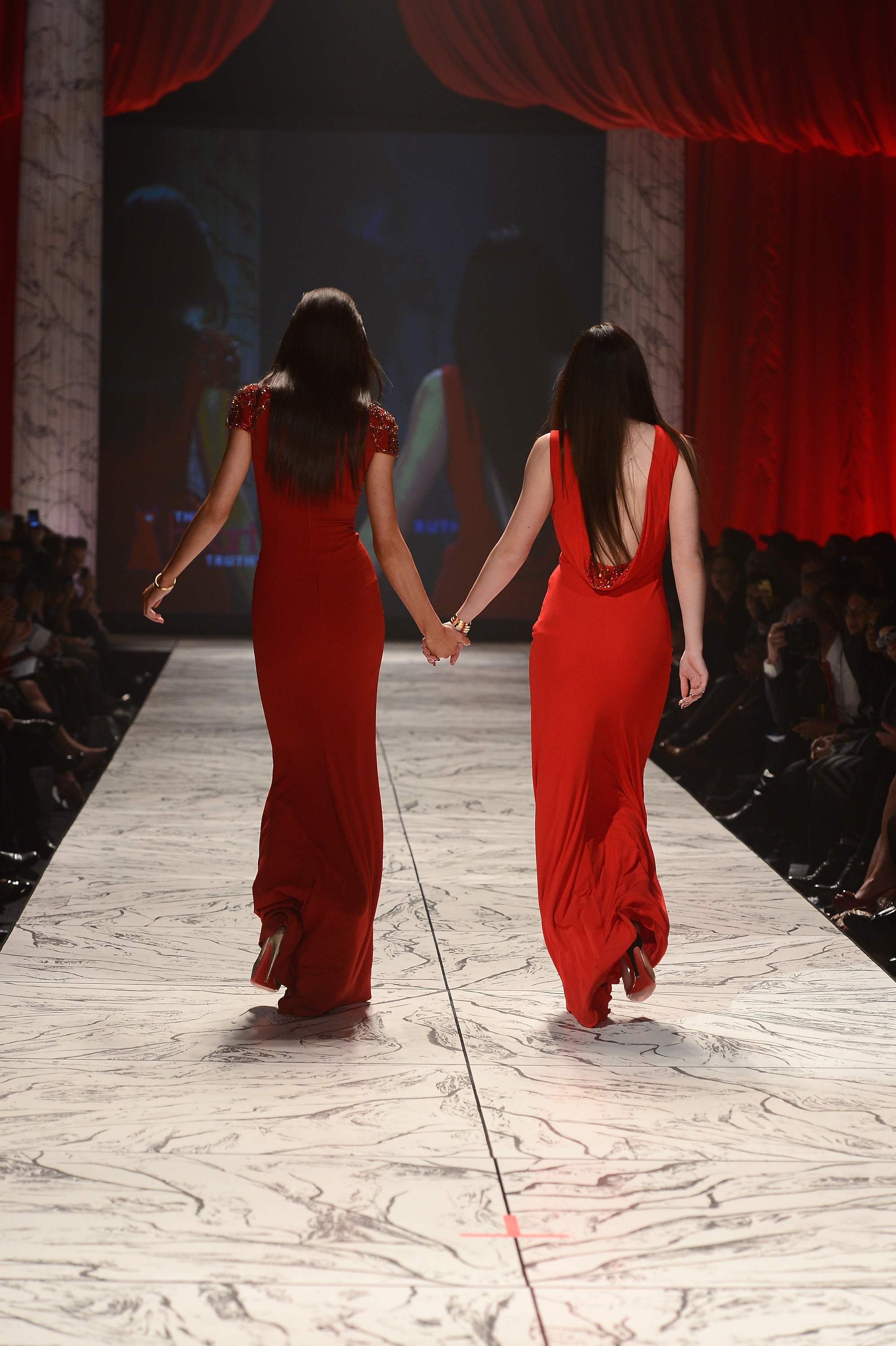 Kendall Jenner The Heart Truth 2013 fashion show in NYC 2/6/13 