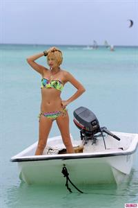 Lisa D'Amato in a bikini