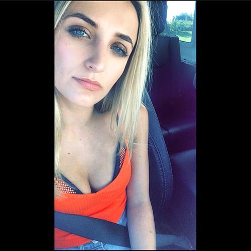 Tiffany Watson taking a selfie