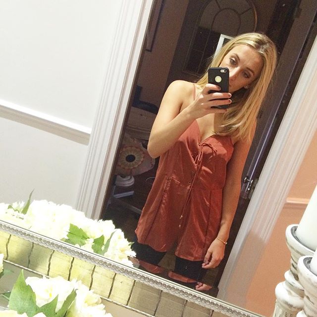 Tiffany Watson taking a selfie