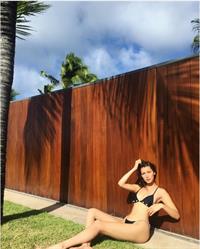 Bella Hadid in a bikini