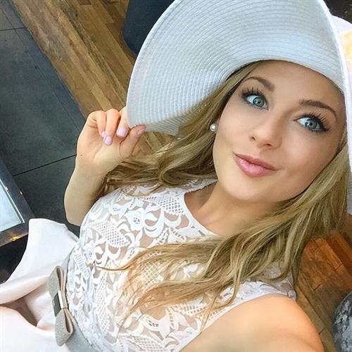 Audrey Allen taking a selfie