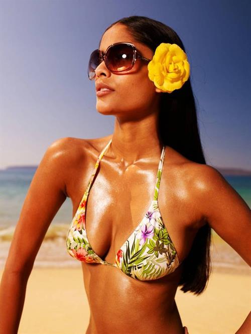 Alyssah Ali in a bikini