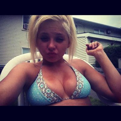 Anonymous in a bikini