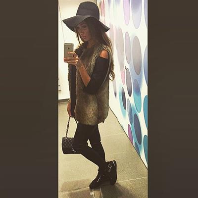 Megan McKenna taking a selfie