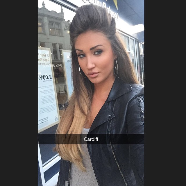 Megan McKenna taking a selfie
