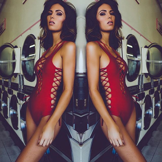 Brittny Ward in a bikini