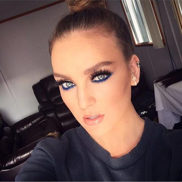 Perrie Edwards taking a selfie