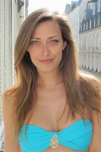 Julie Monturet in a bikini