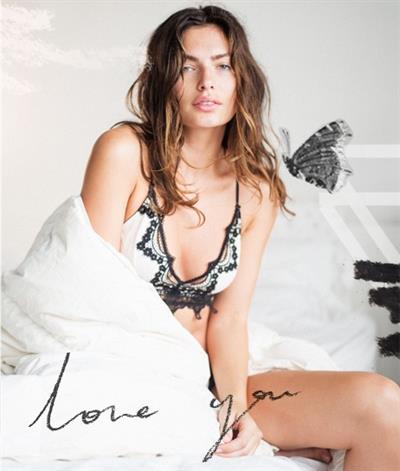 Alyssa Miller in lingerie