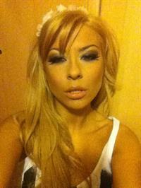 Andrea Ando taking a selfie