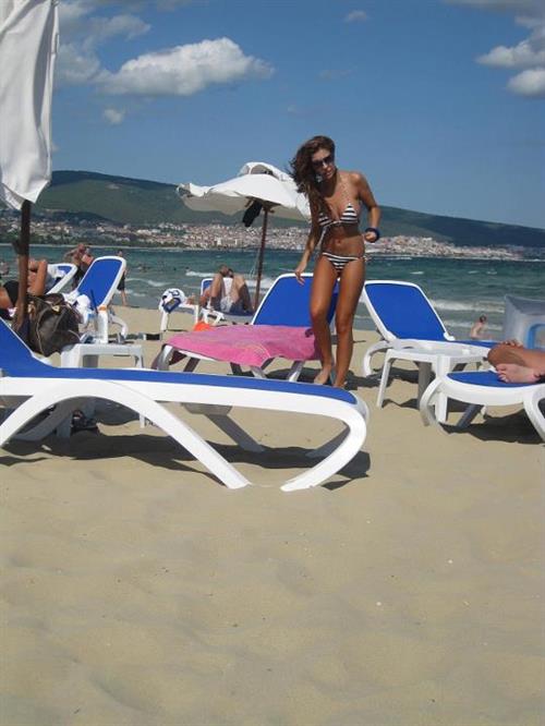 Andrea Ando in a bikini