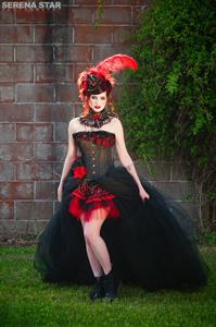 Susan Coffey in lingerie