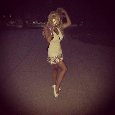 Andrea Ando taking a selfie