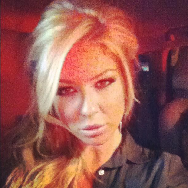 Andrea Ando taking a selfie