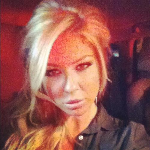 Andrea Ando taking a selfie