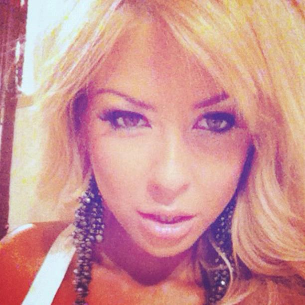 Andrea Ando taking a selfie