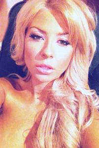 Andrea Ando taking a selfie