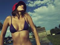 Alyssa Miller in a bikini