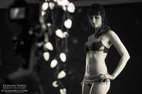 Susan Coffey in lingerie