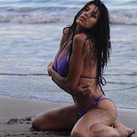 Ashley Salazar in a bikini