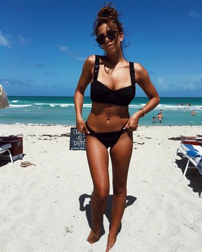 Devin Brugman in a bikini