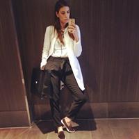 Ivana Španović taking a selfie