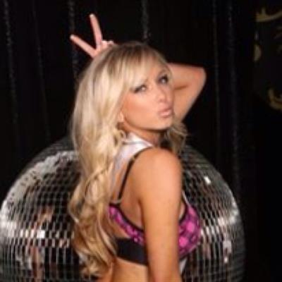 Crystal Hemphill in lingerie