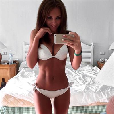 Galina Dubenenko in a bikini