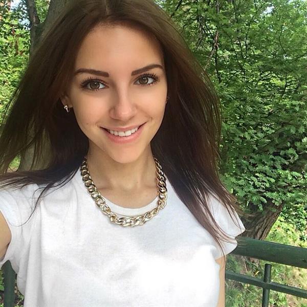 Galina Dubenenko taking a selfie