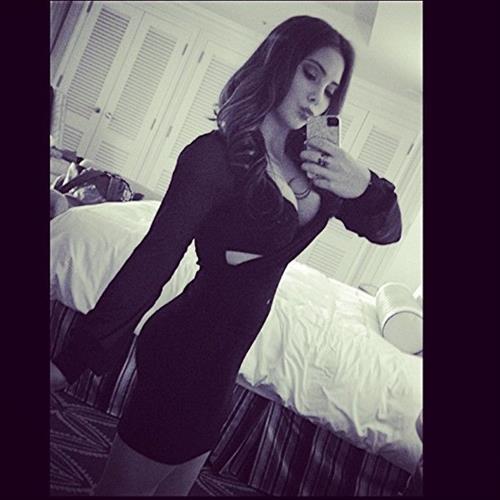 McKayla Maroney taking a selfie