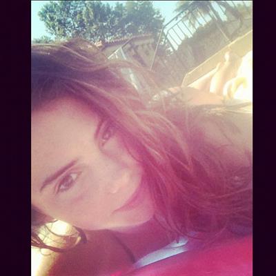 McKayla Maroney taking a selfie