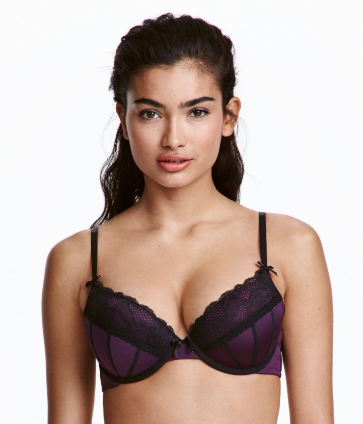 Kelly Gale in lingerie