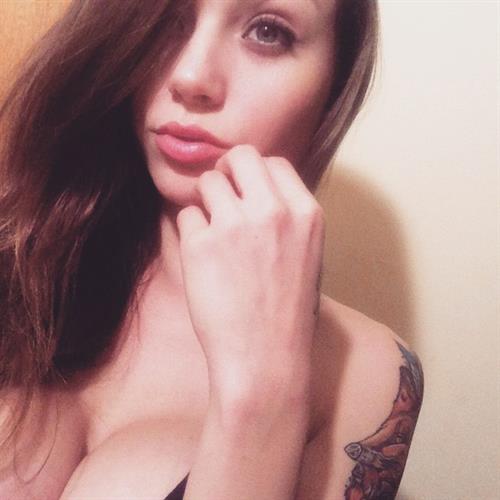 Melanie Pavola taking a selfie