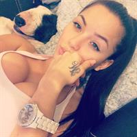 Melanie Pavola taking a selfie