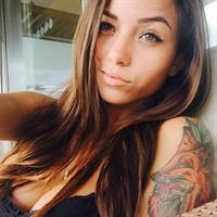 Melanie Pavola taking a selfie