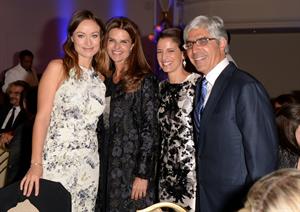 Olivia Wilde debuts her small baby bump while attending the 2013 International Women’s Media Foundation’s Courage in Journalism Awards at the Beverly Hills Hotel on Tuesday (October 29, 2013) in Beverly Hills, Calif.