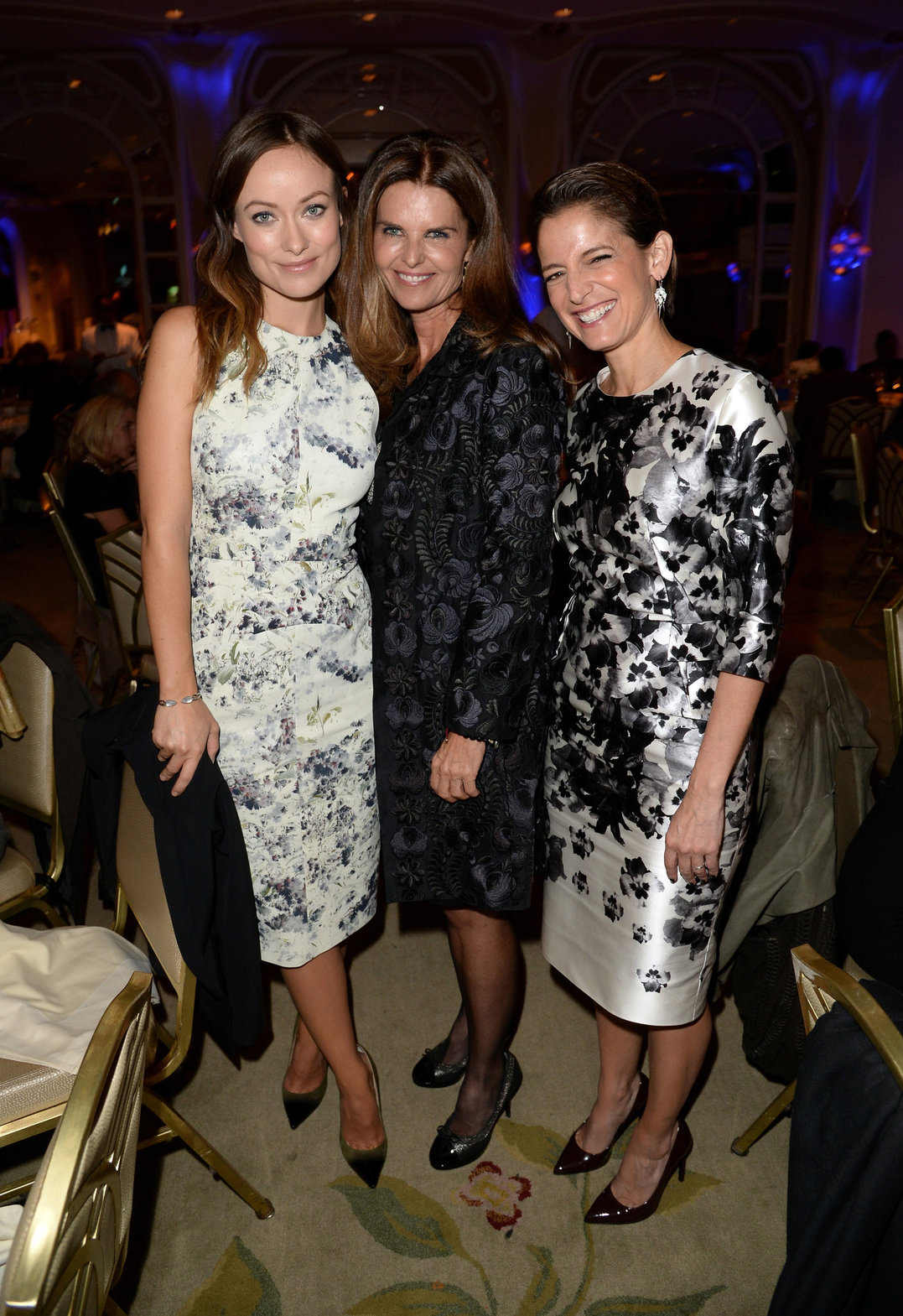 Olivia Wilde debuts her small baby bump while attending the 2013 International Women’s Media Foundation’s Courage in Journalism Awards at the Beverly Hills Hotel on Tuesday (October 29, 2013) in Beverly Hills, Calif.