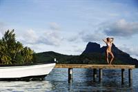 Elyse Knowles in a bikini