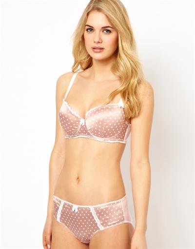 Megan Williams in lingerie