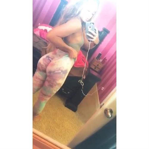 Sommer Ray taking a selfie and - ass